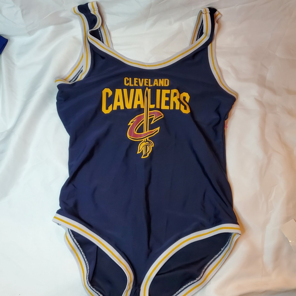CLEVELAND CAVALIERS Swimsuit‎ Large NBA Swimwear One Piece Women Athletic